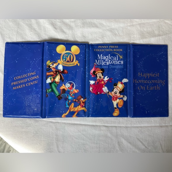 Disneyland Penny Press Collection Book W/ Pressed Pennies Included - Picture 10 of 11